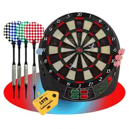 Netto Marken-Discount Best Sporting elektronische Dartscheibe COVENTRY Dartboard inkl. 12 Pfeile Angebot