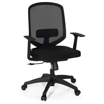 Netto Marken-Discount hjh OFFICE Profi Bürostuhl DELIGHT Stoff/Netzstoff mit Armlehnen Angebot