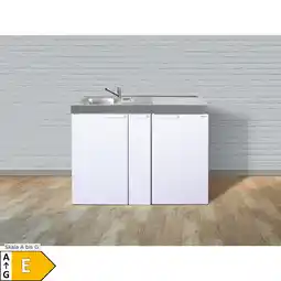 Netto Marken-Discount Stengel Küchen Kitchenline MK 120 A weiß - ohne Kochfeld rechts Becken links Angebot