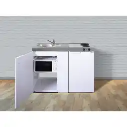 Netto Marken-Discount Stengel Küchen Kitchenline MKM 120 weiß - Elektrokochfeld rechts Angebot