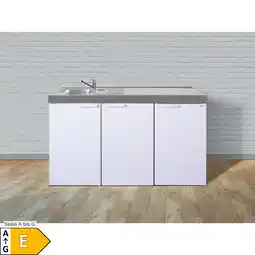 Netto Marken-Discount Stengel Küchen Kitchenline MK 150 weiß - ohne Kochfeld links, Becken rechts Angebot
