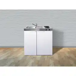 Netto Marken-Discount Stengel Küchen Kitchenline MK 90 weiß - Elektrokochfeld links Angebot