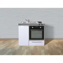 Netto Marken-Discount Stengel Küchen Kitchenline MKB 100 weiß - Elektrokochfeld links Angebot
