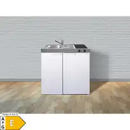 Netto Marken-Discount Stengel Küchen Kitchenline MK 90 weiß - Glaskeramikkochfeld links Angebot