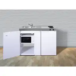 Netto Marken-Discount Stengel Küchen Kitchenline MKM 120 A weiß - Elektrokochfeld rechts Angebot