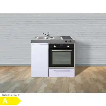 Netto Marken-Discount Stengel Küchen Kitchenline MKB 100 weiß - Glaskeramikkochfeld links Angebot