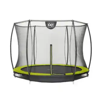 Netto Marken-Discount EXIT Silhouette Ground 305 (10ft) Lime Grün + Sicherheitsnetz Angebot