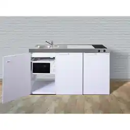Netto Marken-Discount Stengel Küchen Kitchenline MKM 150 weiß - Glaskeramikkochfeld links Angebot