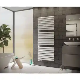 Netto Marken-Discount Ximax Fortuna-Open Designheizkörper B 50 x H 151,2 x T 8 cm weiß Angebot