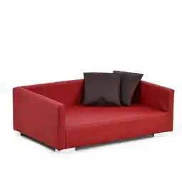 Netto Marken-Discount Silvio Design Tiersofa Lucky Gr. 1 rot Angebot