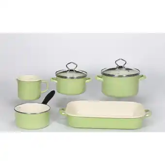 Netto Marken-Discount Emaille-Set Juist 5-teilig Angebot