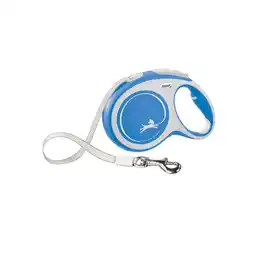 Netto Marken-Discount Flexi New comfort, Gr. L, Gurtleine 8m, für Hunde bis 50 kg, blau Angebot