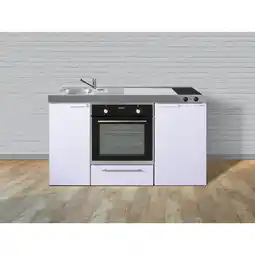 Netto Marken-Discount Stengel Küchen Kitchenline MKB 150 weiß - Glaskeramikkochfeld links Angebot