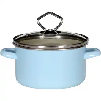 Netto Marken-Discount Emaille-Fleischtopf mit Glasdeckel Serie SYLT, 24 cm Angebot