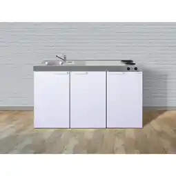 Netto Marken-Discount Stengel Küchen Kitchenline MK 150 weiß - Elektrokochfeld rechts Angebot