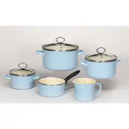 Netto Marken-Discount Emaille-Topfset SYLT 5tlg Angebot