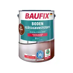 Netto Marken-Discount BAUFIX Boden-Flüssigkunststoff rotbraun matt, 5 Liter, Beton- und Bodenfarbe Angebot