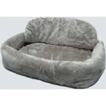 Netto Marken-Discount Tiersofa de Luxe mit Kissen Gr. 1 grau Angebot
