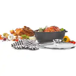Netto Marken-Discount Gansbräter 38x 26 cm Delta mit Aromaknopf Angebot