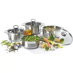 Netto Marken-Discount Set Manhattan 4/7 tlg. Edelstahl Angebot