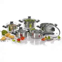 Netto Marken-Discount Set Apollo 5/9 tlg.Edelstahl Angebot