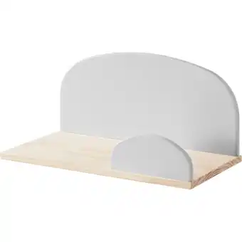 Netto Marken-Discount Vipack Wandregal Kiddy - Hellgrau - 45 cm Angebot