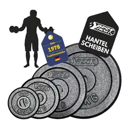 Netto Marken-Discount Hantelscheiben, 2 x 2,5 kg Angebot