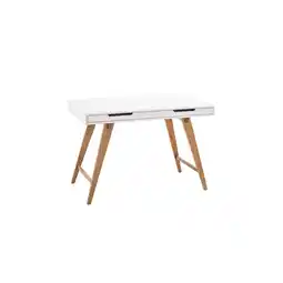 Netto Marken-Discount CLP Schreibtisch Porto I Bürotisch mit 2 Schubladen und großer Arbeitsfläche I Moderner Holztisch Angebot