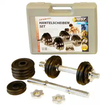 Netto Marken-Discount Hantel-Set 15 kg - schwarz Angebot