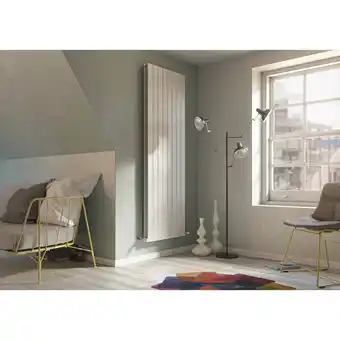 Netto Marken-Discount Ximax P1 Duplex Vertikale Paneelprofile Designheizkörper B 44,5 x H 180 x T 7,4 cm weiß Angebot