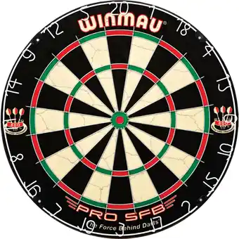 Netto Marken-Discount Carromco WINMAU STEELDARTBOARD PRO SFB, BRISTLE Angebot