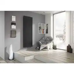 Netto Marken-Discount Ximax P1 Vertikale Paneelprofile Designheizkörper B 44,5 x H 180 x T 6,5 cm anthrazit Angebot
