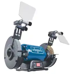 Netto Marken-Discount Scheppach Doppelschleifer SM150LB mit Schleifscheibe und Bürste Angebot