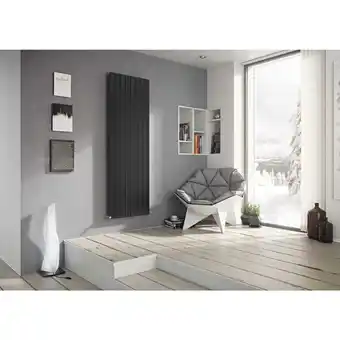 Netto Marken-Discount Ximax P1 Vertikale Paneelprofile Designheizkörper B 59,5 x H 180 x T 6,5 cm anthrazit Angebot