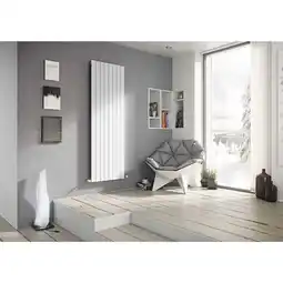 Netto Marken-Discount Ximax P1 Vertikale Paneelprofile Designheizkörper B 67 x H 180 x T 6,5 cm weiß Angebot