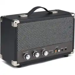 Netto Marken-Discount GPO nostalgischer Bluetooth Lautsprecher - schwarz Angebot