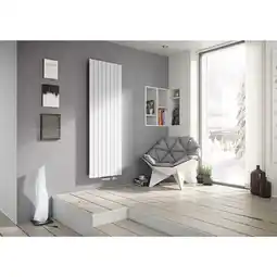 Netto Marken-Discount Ximax P1 Vertikale Paneelprofile Designheizkörper B 67 x H 180 x T 6,5 cm weiß mit Mittelanschluss Angebot