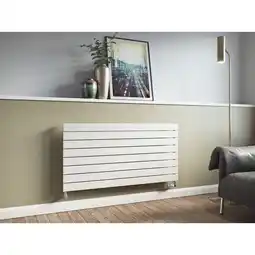 Netto Marken-Discount Ximax P1 Horizontale Paneelprofile Designheizkörper B 100 x H 59,5 x T 6,5 cm weiß Angebot