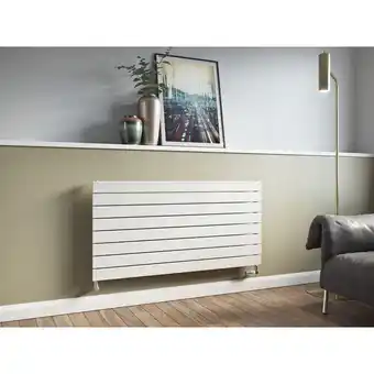 Netto Marken-Discount Ximax P1 Horizontale Paneelprofile Designheizkörper B 100 x H 59,5 x T 6,5 cm weiß Angebot