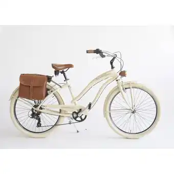 Netto Marken-Discount Via Veneto Cruiser 26 Zoll SUN ON THE BEACH Lady beige Angebot
