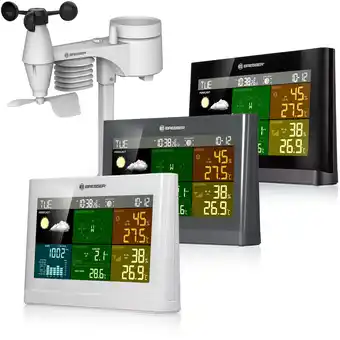 Netto Marken-Discount BRESSER 5-in-1 Comfort Wetterstation mit Farbdisplay Farbe: grau Angebot