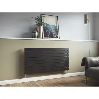 Netto Marken-Discount Ximax P1 Horizontale Paneelprofile Designheizkörper B 100 x H 59,5 x T 6,5 cm anthrazit Angebot