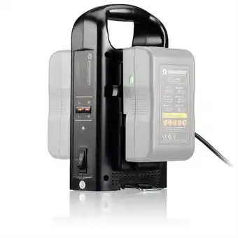 Netto Marken-Discount BRESSER BR-RL2KS Ladegerät für 2 V-Lock Akkus Angebot
