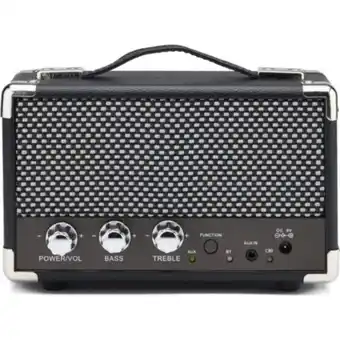 Netto Marken-Discount GPO Komfort Retro-Bluetooth Lautsprecher - schwarz Angebot