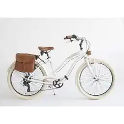 Netto Marken-Discount Via Veneto Cruiser 26 Zoll SUN ON THE BEACH Lady weiß Angebot