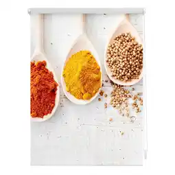 Netto Marken-Discount Lichtblick Rollo Klemmfix, ohne Bohren, blickdicht, Spices - Bunt Angebot