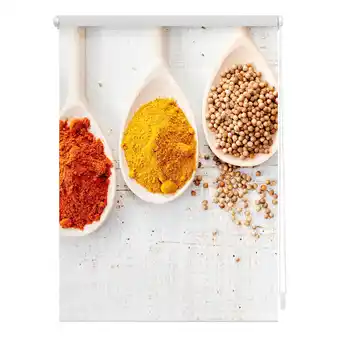 Netto Marken-Discount Lichtblick Rollo Klemmfix, ohne Bohren, blickdicht, Spices - Bunt Angebot