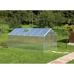 Netto Marken-Discount Gutta F6 Alu-Gewächshaus (2 Dachfenster) Angebot
