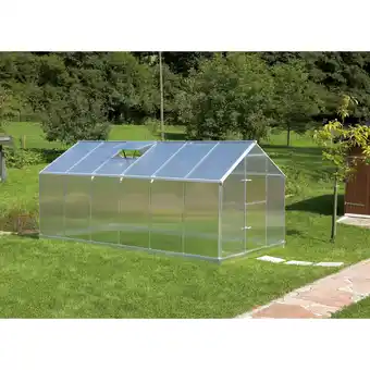 Netto Marken-Discount Gutta F6 Alu-Gewächshaus (2 Dachfenster) Angebot