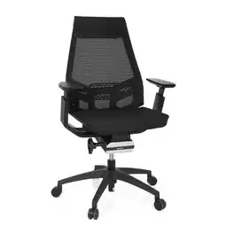 Netto Marken-Discount hjh OFFICE Profi Bürostuhl GENIDIA SMART BLACK Netzstoff mit Armlehnen Angebot
